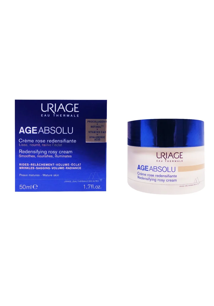URIAGE AGE ABSOLU CREME ROSE REDENSIFIANTE 50ML 2 uriage age absolu creme rose redensifiante 50 ml
