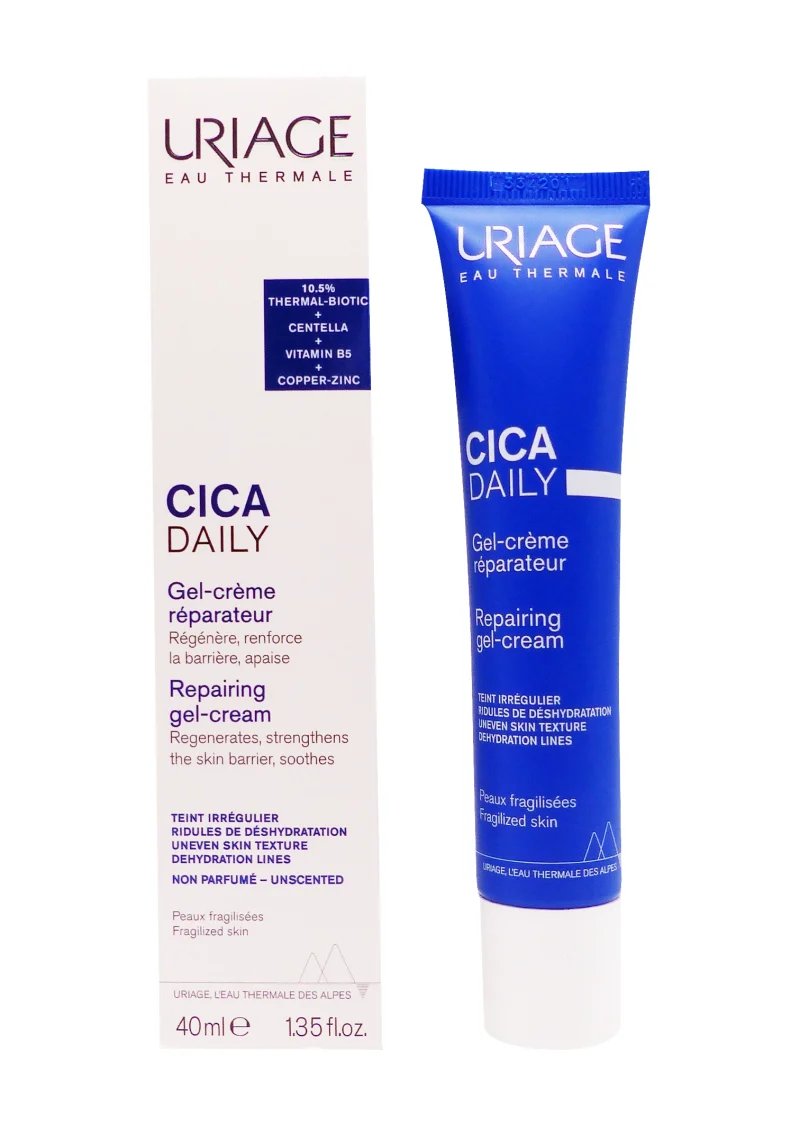 uriage cica daily gel creme réparateur 40 ml