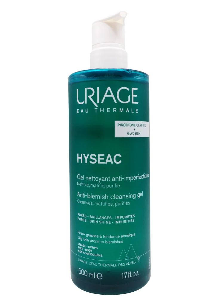 URIAGE HYSEAC GEL NETTOYANT 500ML 2 uriage hyseac gel nettoyant 500 ml