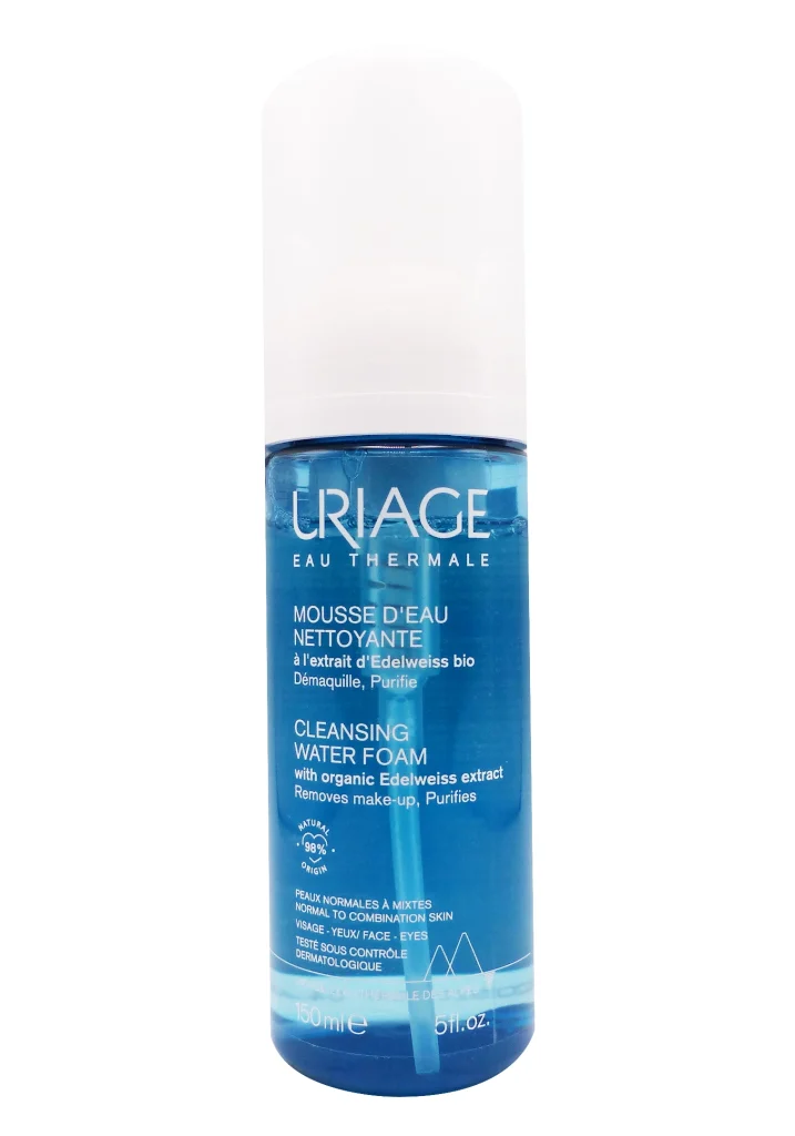 URIAGE MOUSSE D'EAU NETTOYANTE 150ML 2 uriage mousse deau nettoyante 150 ml