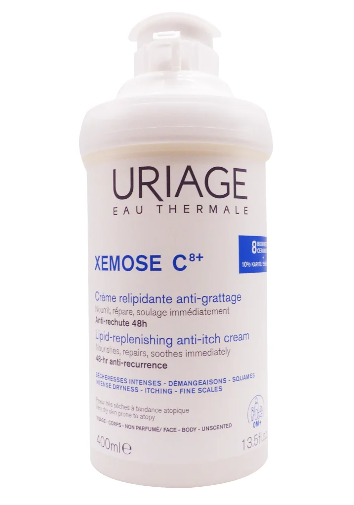 URIAGE XEMOSE CREME RELIPIDANTE ANTI-IRRITATIONS 400ML 2 uriage xemose c8 400 ml