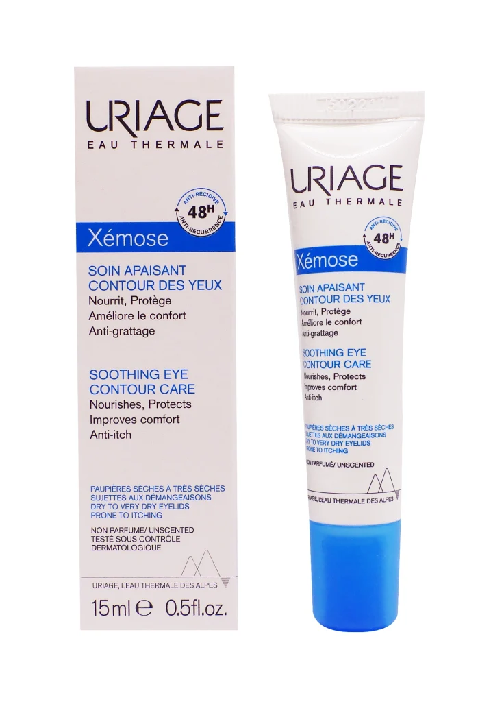 URIAGE XEMOSE CONTOUR DES YEUX 15ML 2 uriage xemose soin apaisant contour des yeux 15 ml