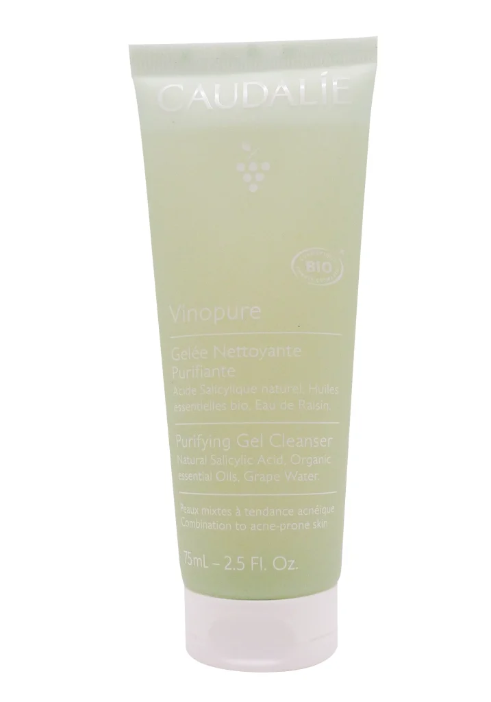 CAUDALIE VINOPURE GELEE NETTOYANTE PURIFIANTE 75ML 2 caudalie vinopure 75 ml