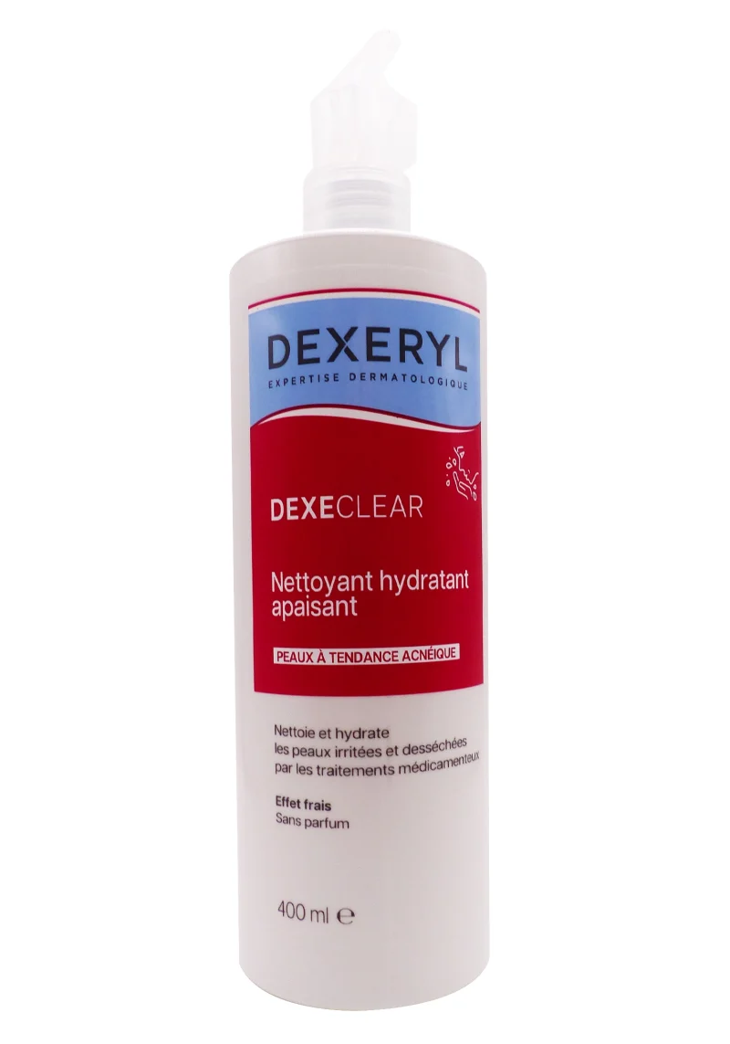 dexeclear nettoyant hydratant apaisant 400 ml