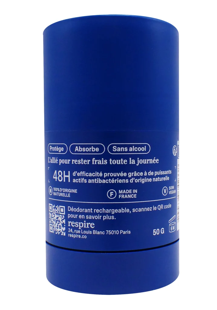RESPIRE DEO STICK RECHARGEABLE EMBRUNS CEDRE 50 G 3 dos deodorant respire 50 g