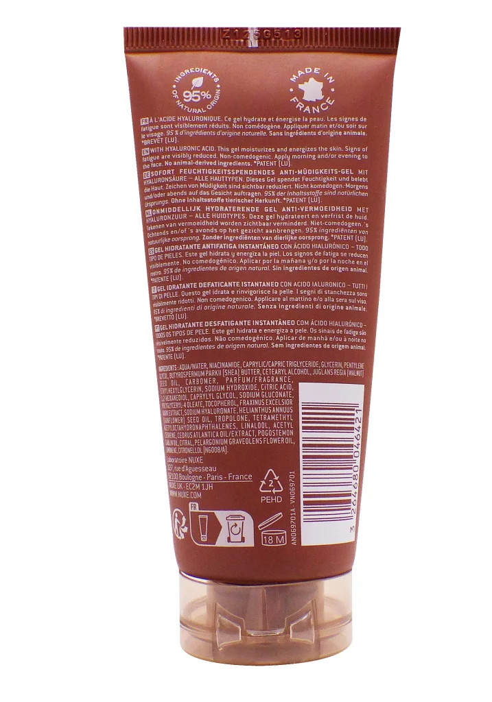 NUXE MEN BOOST 3 GEL HYDRATANT 50ML 3 dos gel men boost