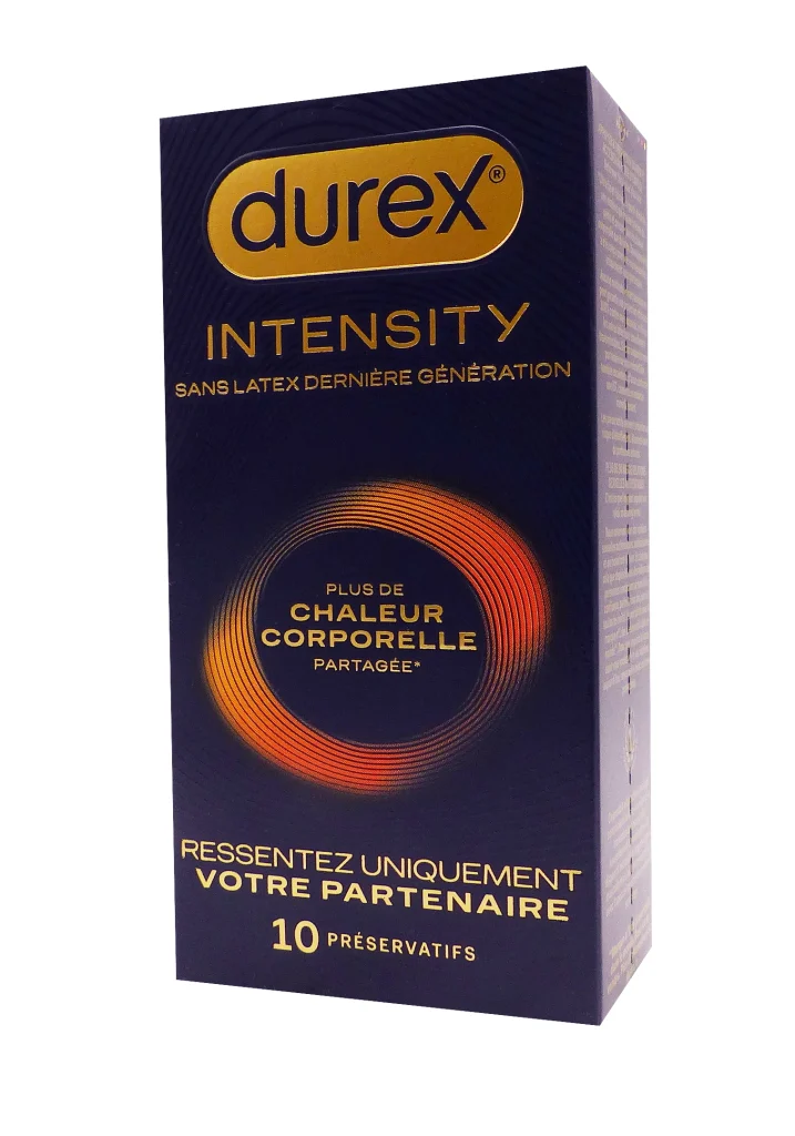 DUREX INTENSITY 10 PRESERVATIFS 2 durex intensity 10 preservatifs sans latex