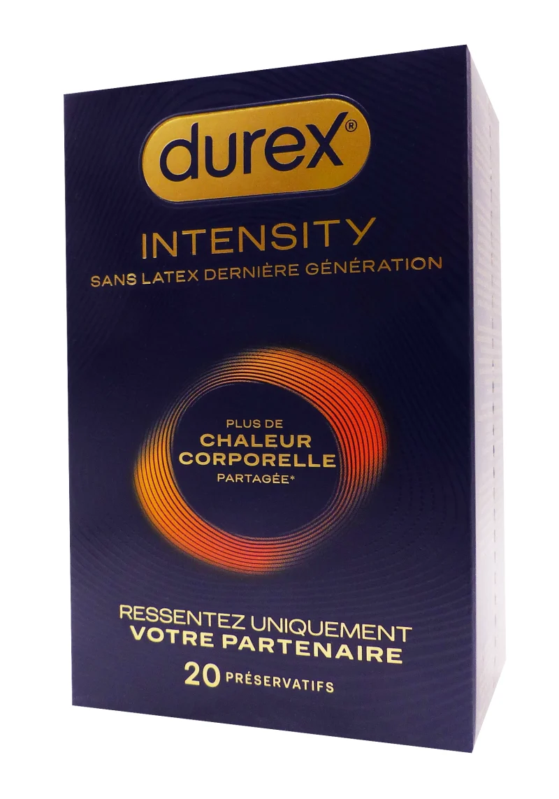 durex intensity sans latex 20 préservatifs