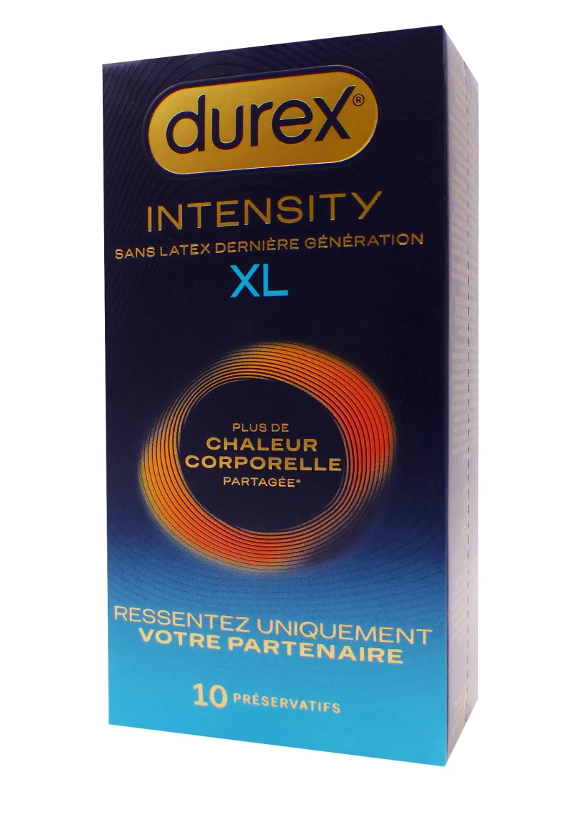 durex intensity xl 10 préservatifs