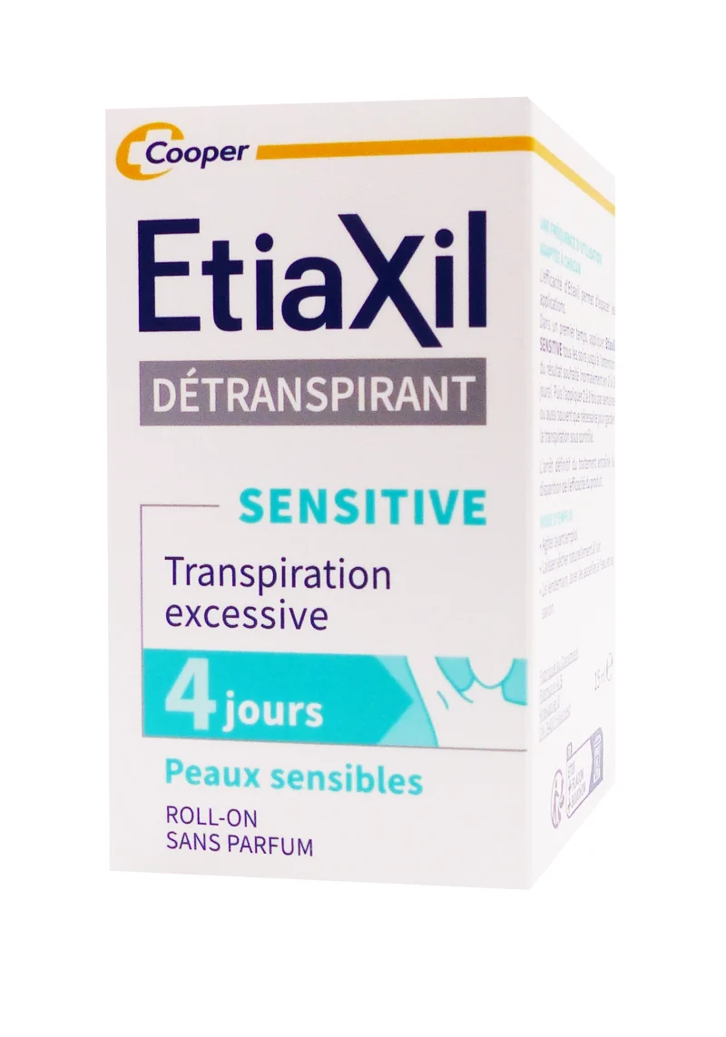 etiaxil détranspirant sensitive bleu