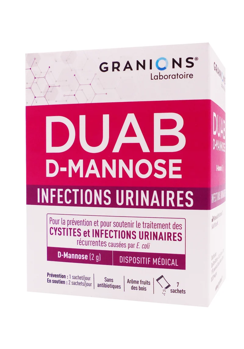 granions duab d mannose 7 sachets