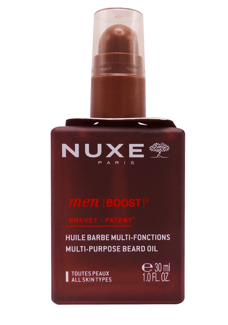 nuxe men boost huile barbe multi fonctions 30 ml