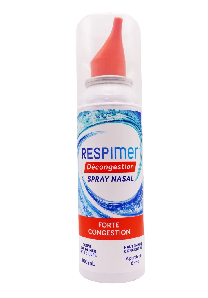 RESPIMER DECONGESTION SPRAY NASAL FORTE CONGESTION ENFANT/ADULTE 100ML 3 respimer decongestion forte spray nasal 100 ml