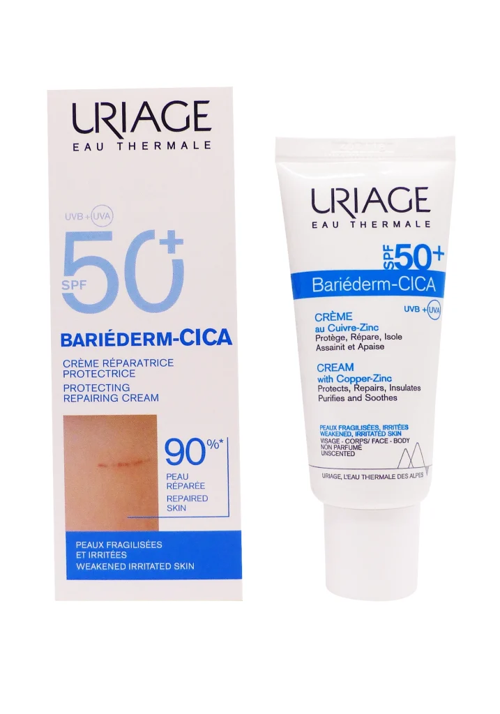 URIAGE BARIEDERM CICA 50 CREME REPARATRICE 40ML 2 uriage bariederm cica
