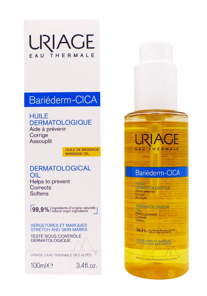 URIAGE BARIEDERM-CICA HUILE DERMATOLOGIQUE DE MASSAGE 100ML 2 uriage bariederm cica huile dermatologique 100 ml