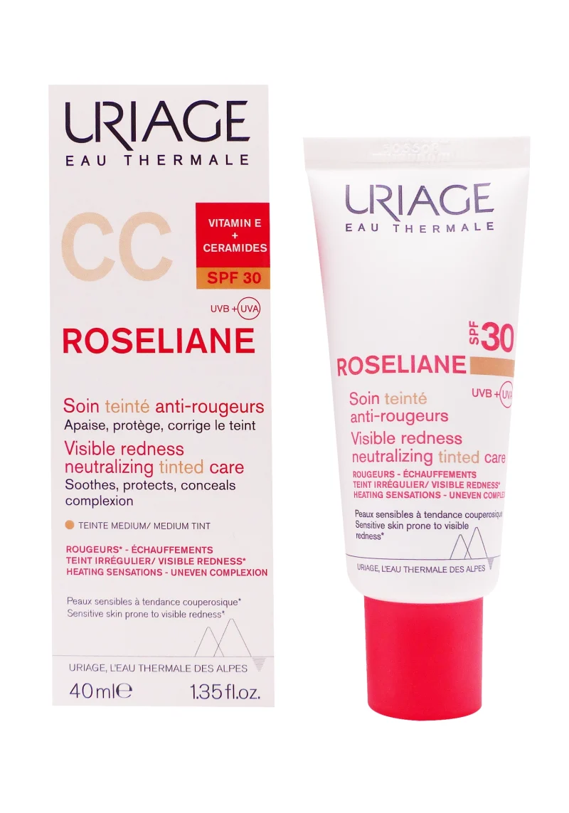 uriage roseliane soin teinté anti rougeur 40 ml