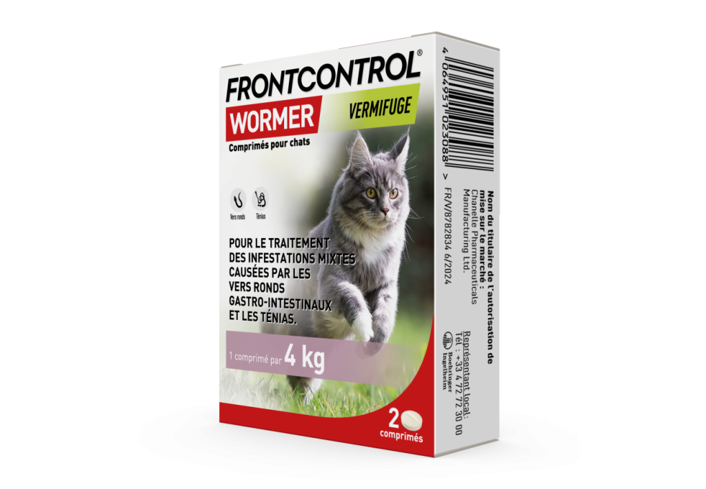 FRONTCONTROL CHAT 2 COMPRIMES 3 3D WORMER CATS LEFT