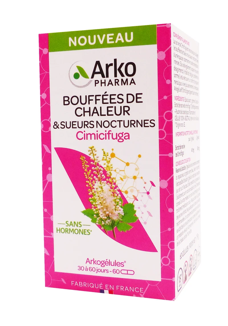 arko bouffées de chaleur cimicifuga 60 gélules