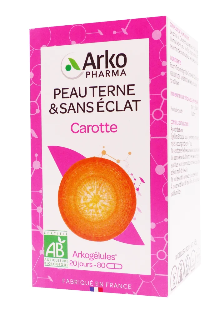 ARKOGELULES CAROTTE BIO 80 GELULES ARKOPHARMA 2 arkopharma carotte 80 gelules