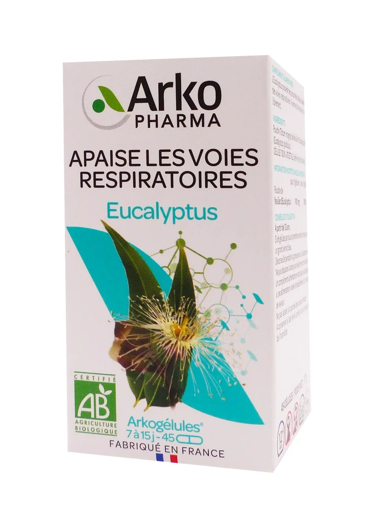 ARKOGELULES EUCALYPTUS 45 GELULES ARKOPHARMA 2 arkopharma eucalyptus 45 gelules