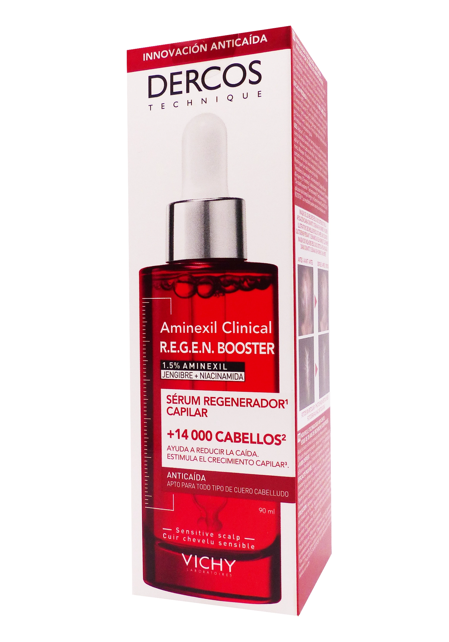 VICHY SERUM AMINEXIL CLINICAL R.E.G.E.N BOOSTER 90ML 1 dercoss sérum vichy