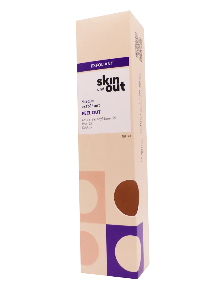 SKIN AND OUT PEEL OUT MASQUE EXFOLIANT 60 ML 2 exfoliant skin and out masque exfoliant peel out packaging 60 ml