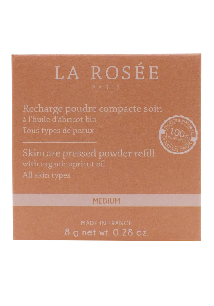 la roseee recharge poudre compacte medium