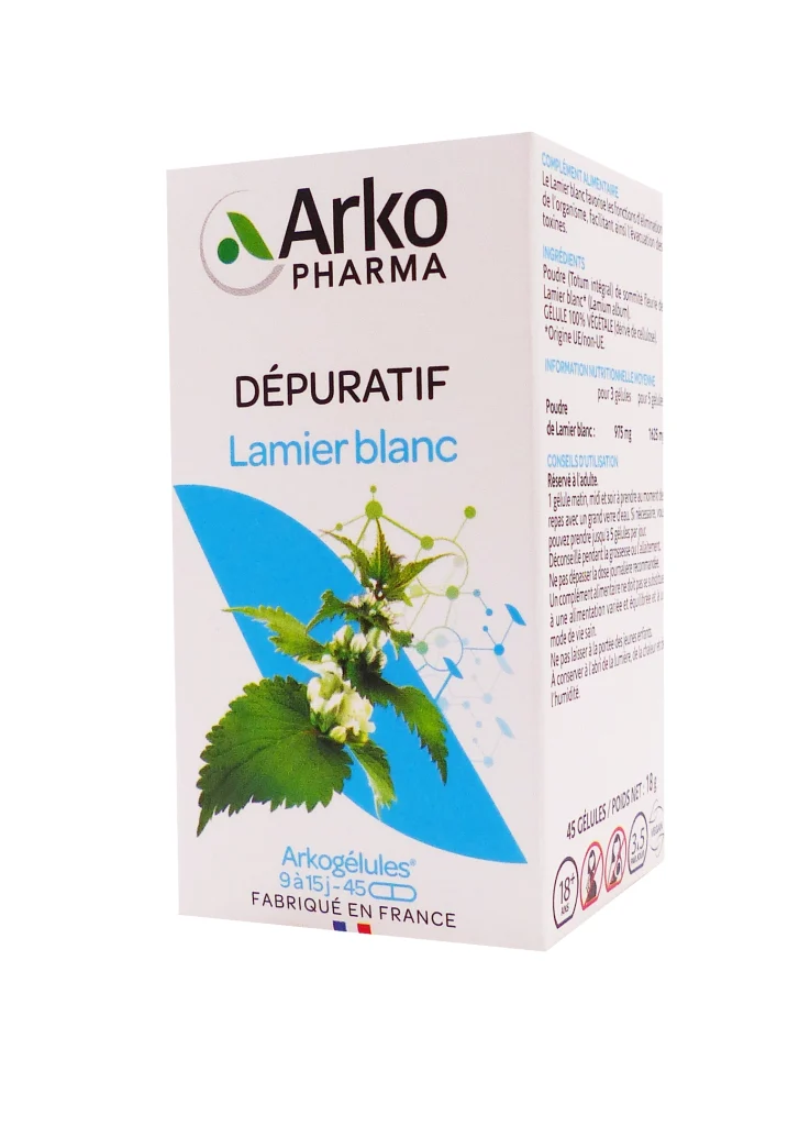 ARKOGELULE LAMIER BLANC 45 GELULES ARKOPHARMA 2 lamier blanc 45 gelules