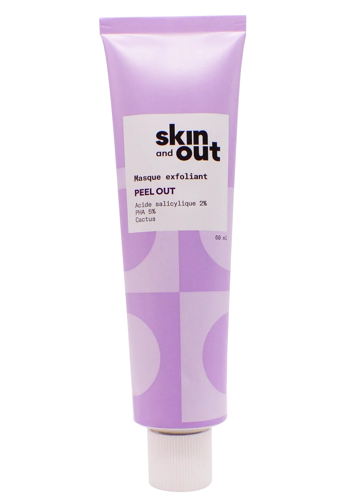 SKIN AND OUT PEEL OUT MASQUE EXFOLIANT 60 ML 4 masque exfoliant pell out 60 ml skin out