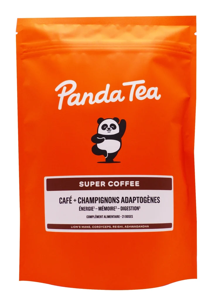 PANDA TEA SUPER COFFEE VRAC ENERGIE MEMOIRE DIGESTION 115,5 G 2 panda tea super coffee energie memoire digestion 1