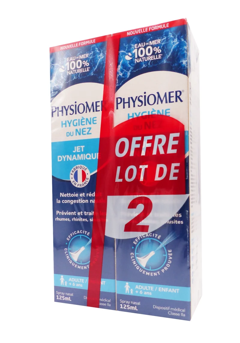 physiomer lot de 2 jet dynamique