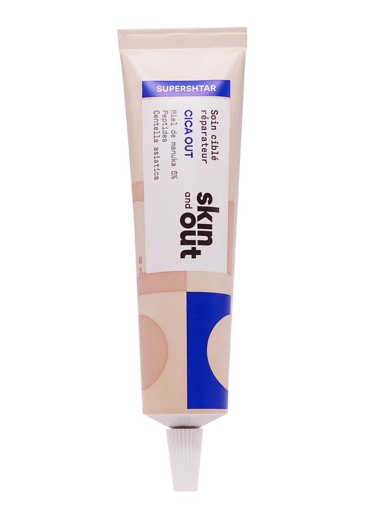 SKIN AND OUT SOIN CIBLE REPARATEUR CICA OUT 30 ML 3 skin and out cica out soin cible 1 1