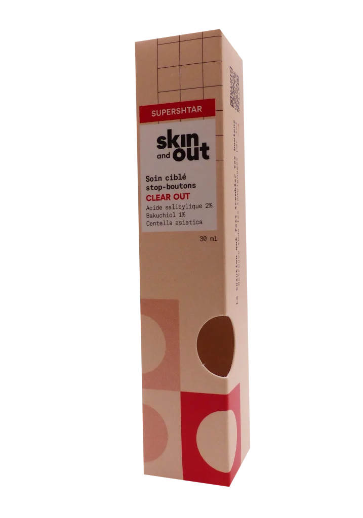 SKIN AND OUT SOIN CIBLE STOP-BOUTONS CLEAR OUT 30 ML 2 skin and out soin cible stop boutons clear out 30 ml