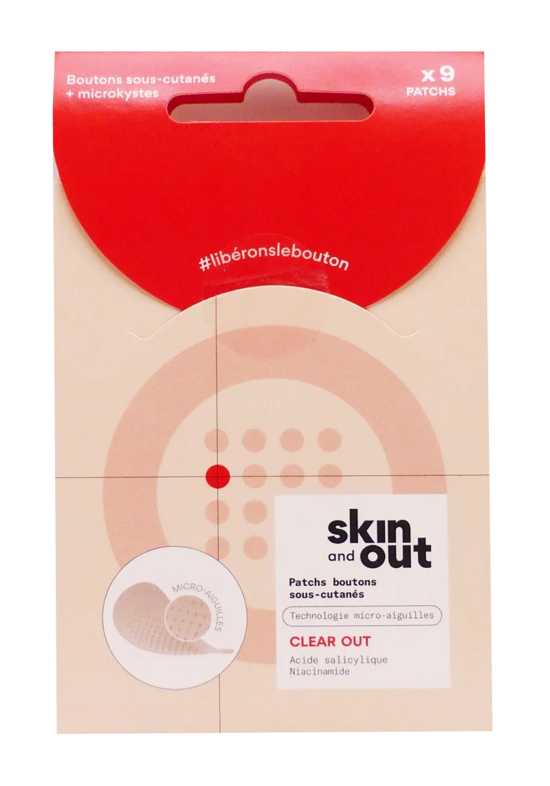 skin out patchs boutons