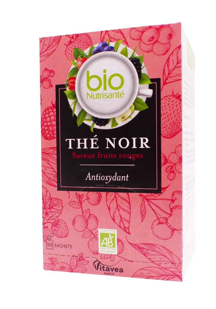 NUTRISANTE THE NOIR FRUITS ROUGES 20 SACHETS 2 the noir fruit rouges nutrisante 20 sachets