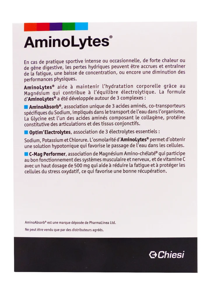aminolytes gout neutre dos