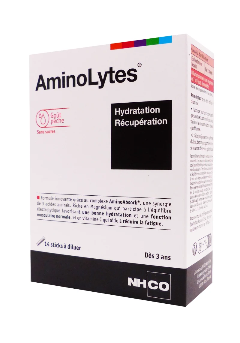 aminolytes gout peche 14 sticks