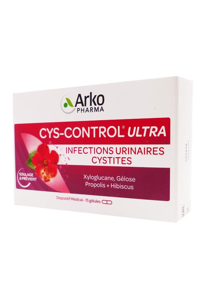 CYS-CONTROL ULTRA CYSTITES 15 GELULES 2 arkopharma cys control ultra 15 gelules