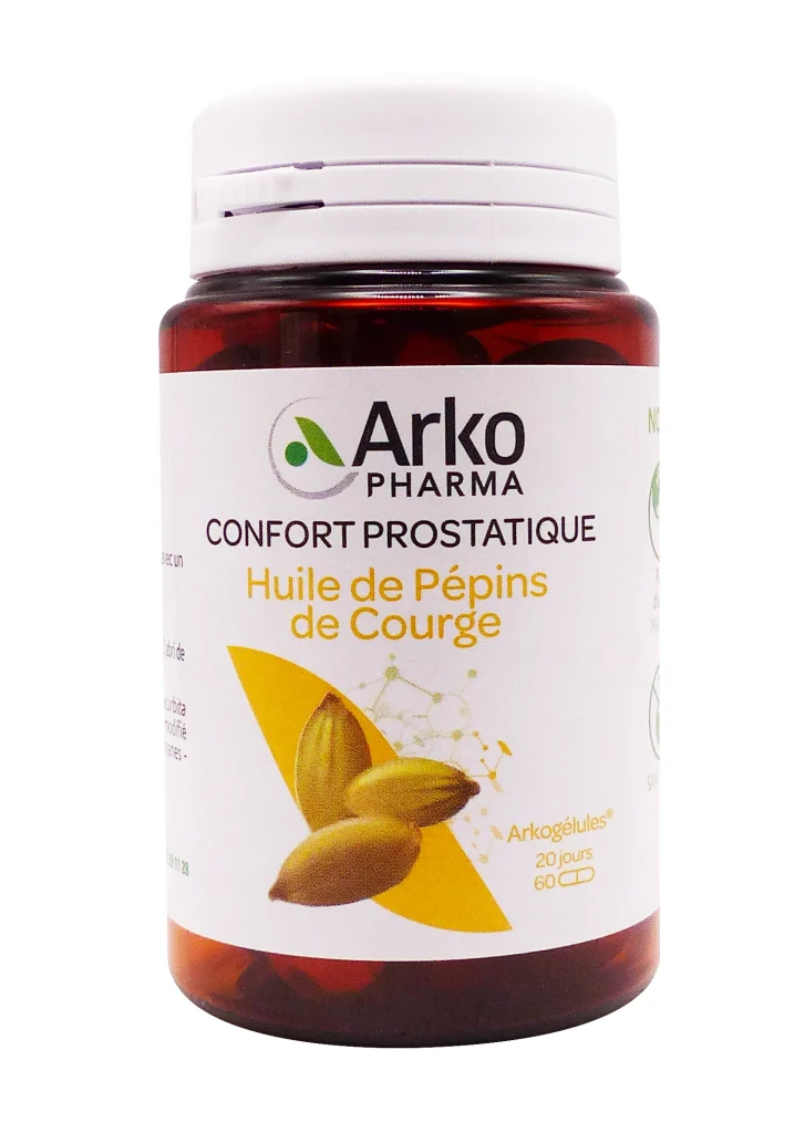 ARKOGELULES HUILE DE PEPINS DE COURGE 60 GELULES 4 arkopharma huile de pepin de courge 60 gelules