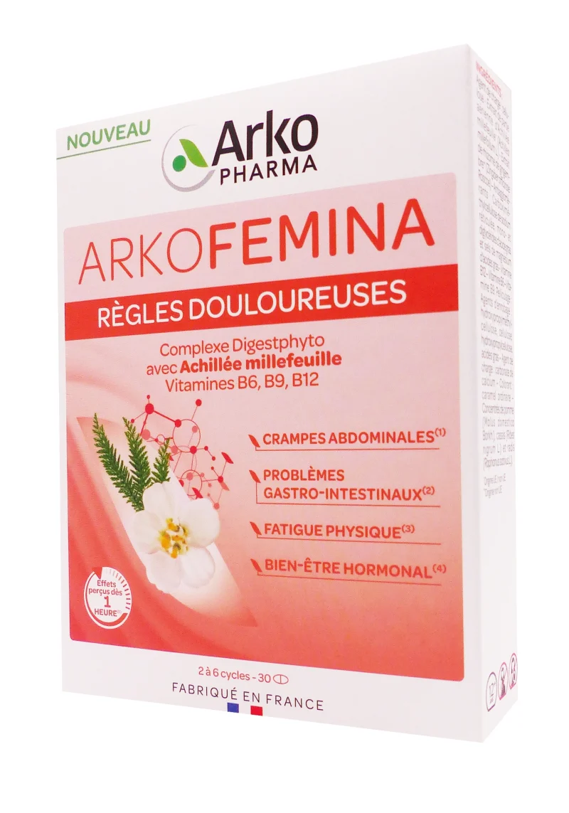 arkopharma règles douloureuses 30 comprimés