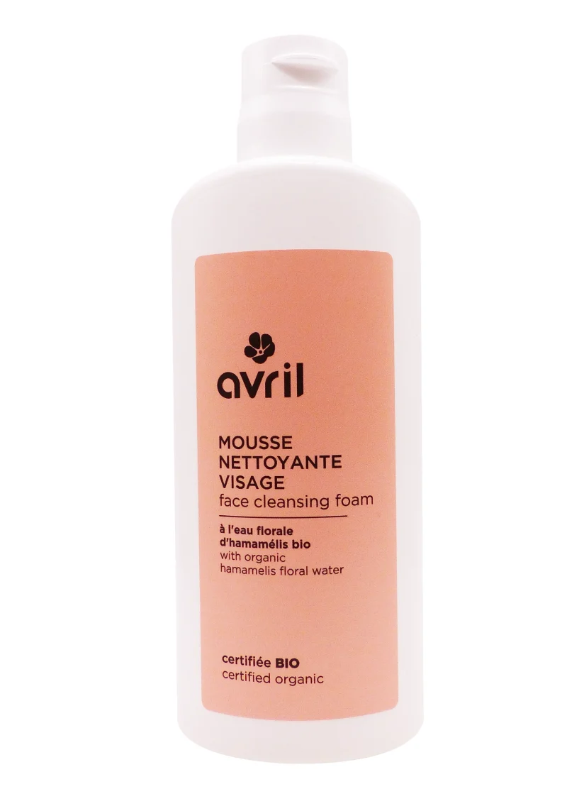 avril mousse nettoyante visage bio