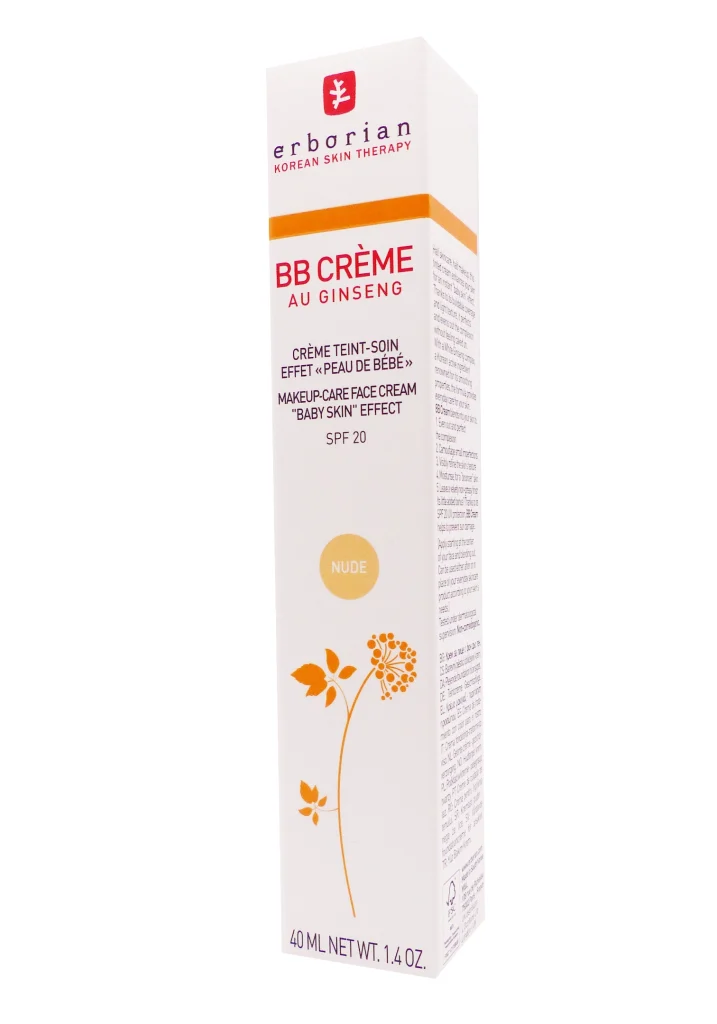 ERBORIAN BB CREME NUDE 40ML 2 bb creme nude erborian 40 ml