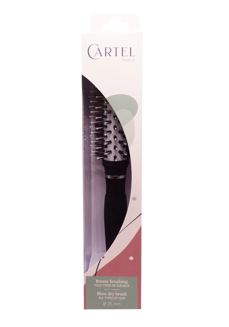 cartel brosse brushing 25 mm diametre
