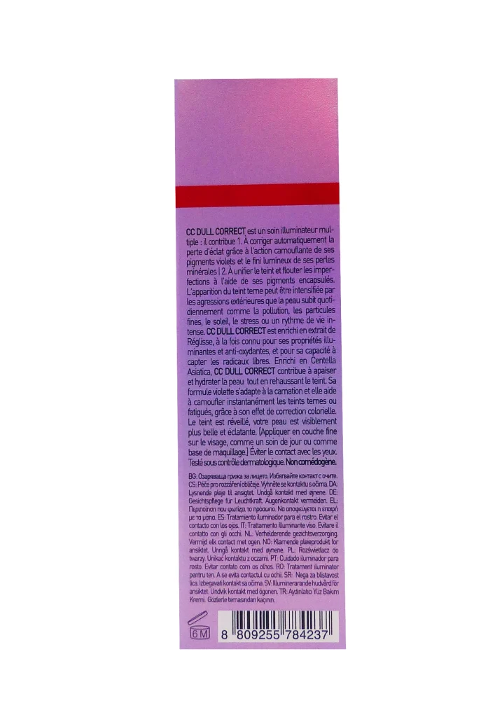 ERBORIAN CC DULL CORRECT 15ML 5 dos cc dull correct