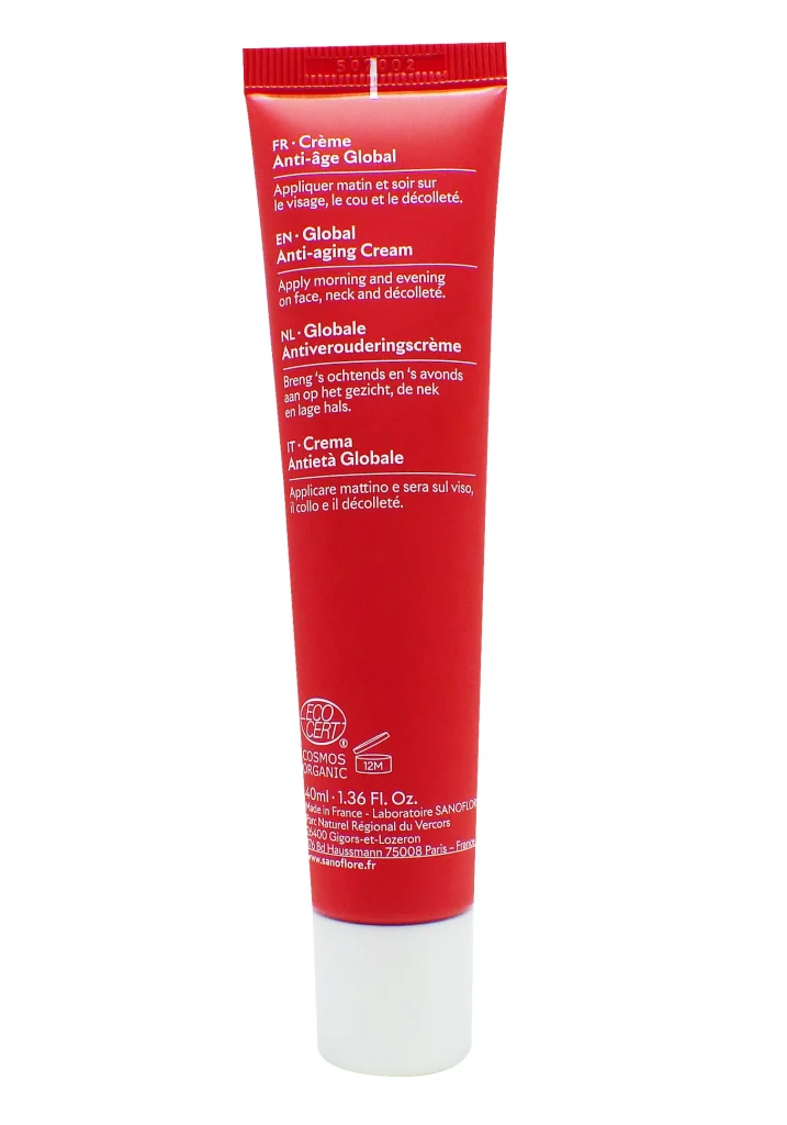 SANOFLORE REINE CREME ANTI-ÂGE GLOBAL 40ML 5 dos creme reine tube