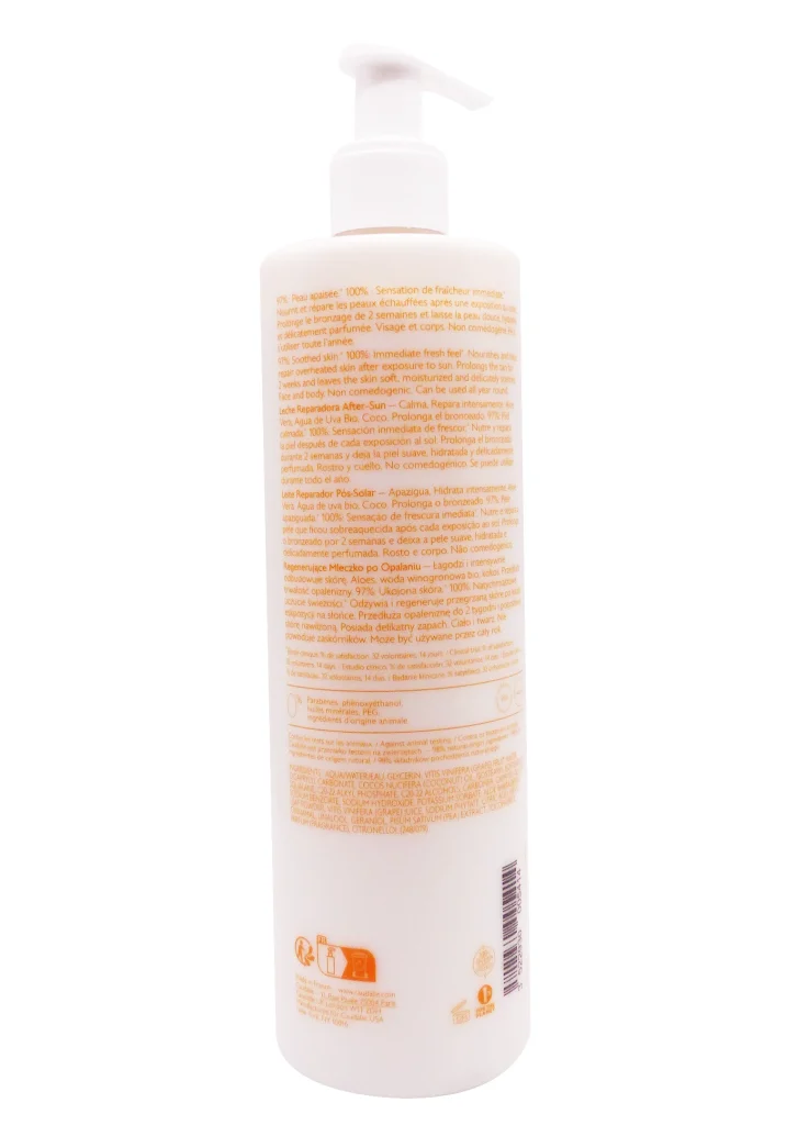 CAUDALIE LAIT REPARATEUR APRES-SOLEIL 400 ML 3 dos lait solaire caudalie