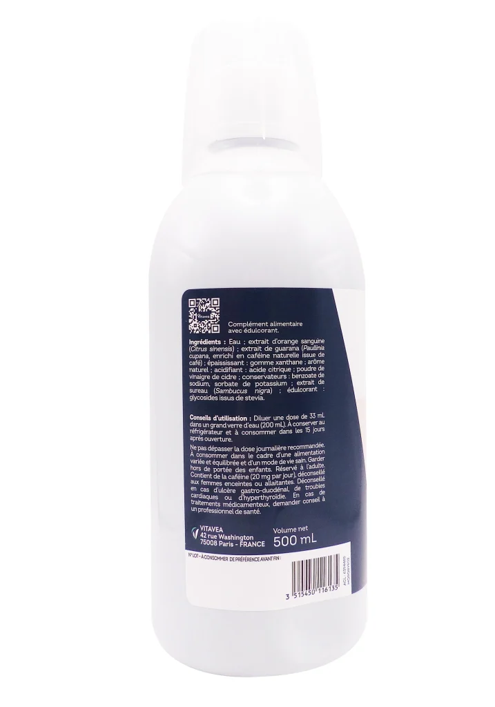 VITAVEA MOROSIL 400 BRULEUR 4 EN 1 SANS SUCRES 500ML 3 dos morosil unitaire 500 ml