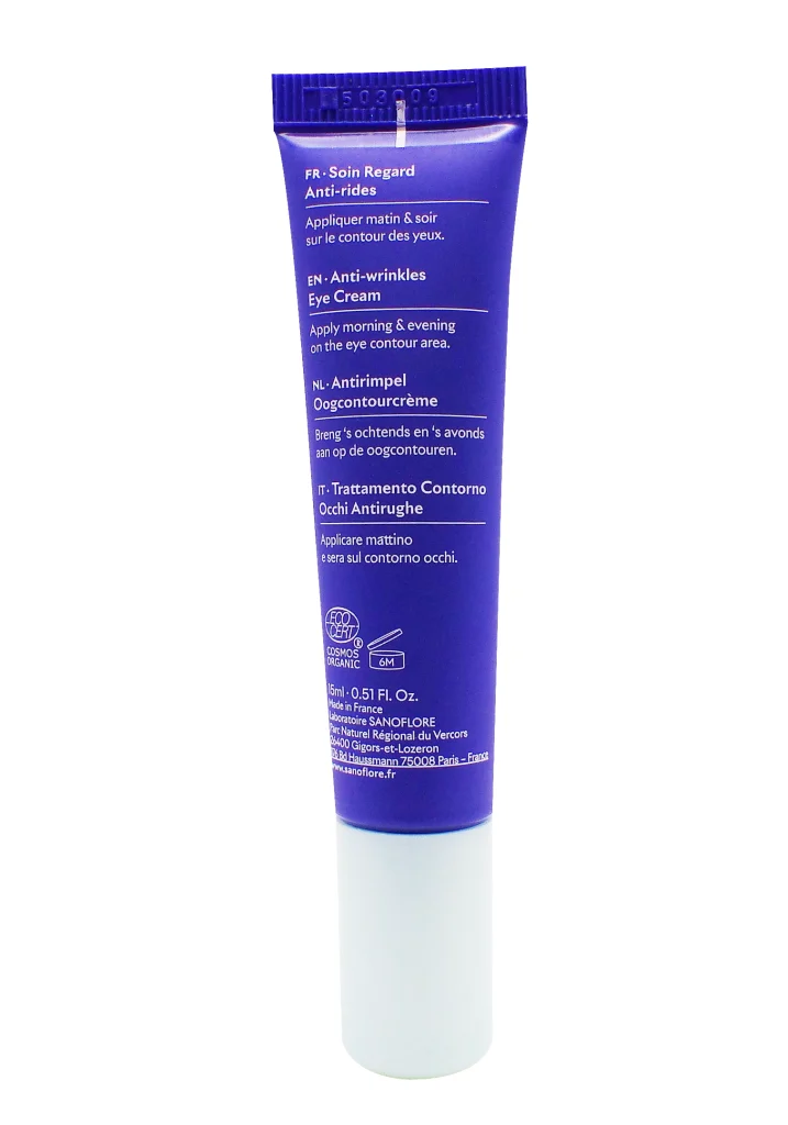 SANOFLORE MERVEILLEUSE SER YEUX DEFAT15ML 5 dos soin regard sanoflore