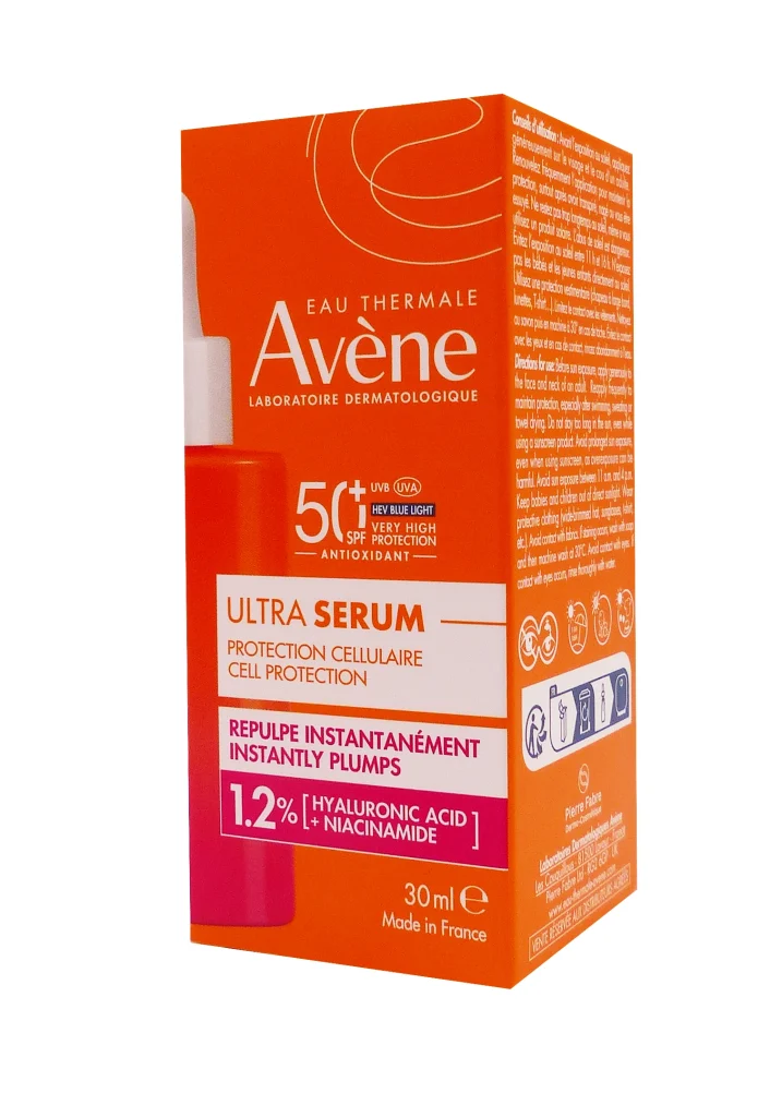AVENE ULTRA SERUM REPULPANT SPF 50+, 30ML 2 eau thermale avene 50 30 ml