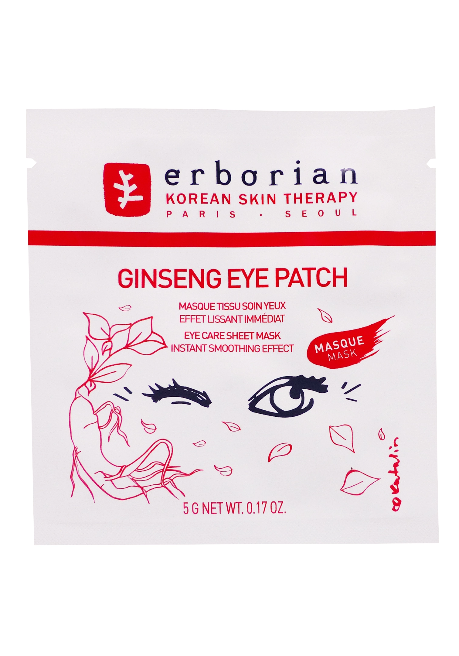 ERBORIAN GINSENG EYE PATCH 5G 1 erborian ginseng eye patch 5g